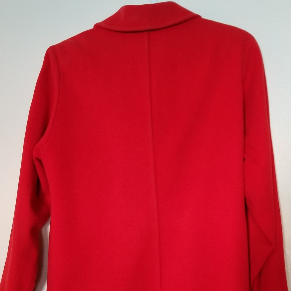 Pendleton Bright Red Petite Vintage Jacket - Picture 6 of 8